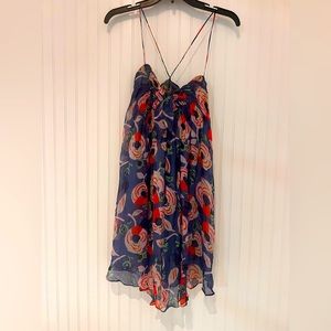 Floral spaghetti strap dress